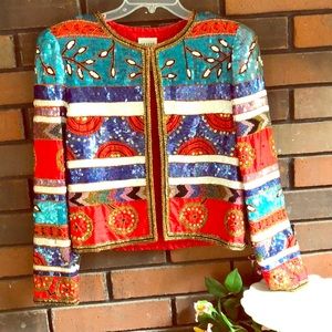 ladies sparkly evening jackets